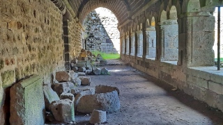 Ruines de  l'Abbaye de Mazan. - PLATEAU ARDECHOIS